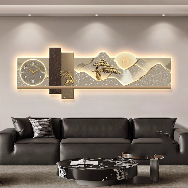ساعة حائط فنية كبيرة الحجم فاخ - مراجعة Luxury Lifestyle Watches وسعره