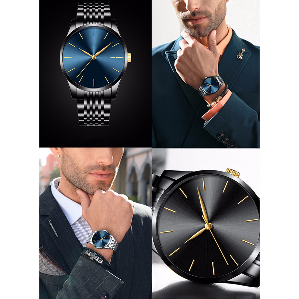 ساعة يد رجالية من الفولاذ المق - مراجعة Luxury Lifestyle Watches وسعره