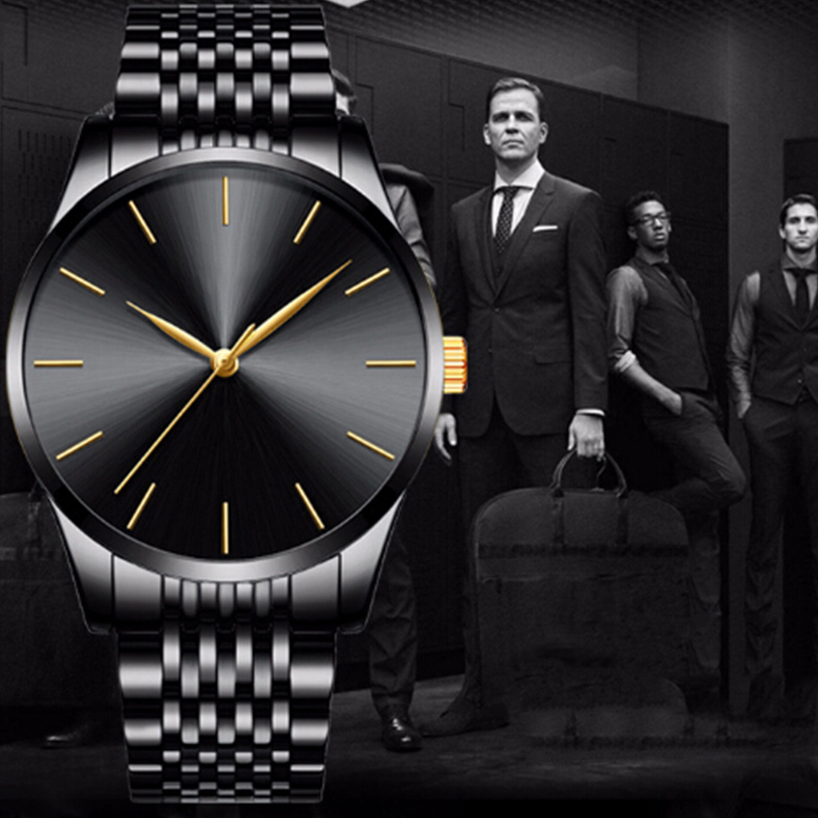ساعة يد رجالية من الفولاذ المق - مراجعة Luxury Lifestyle Watches وسعره